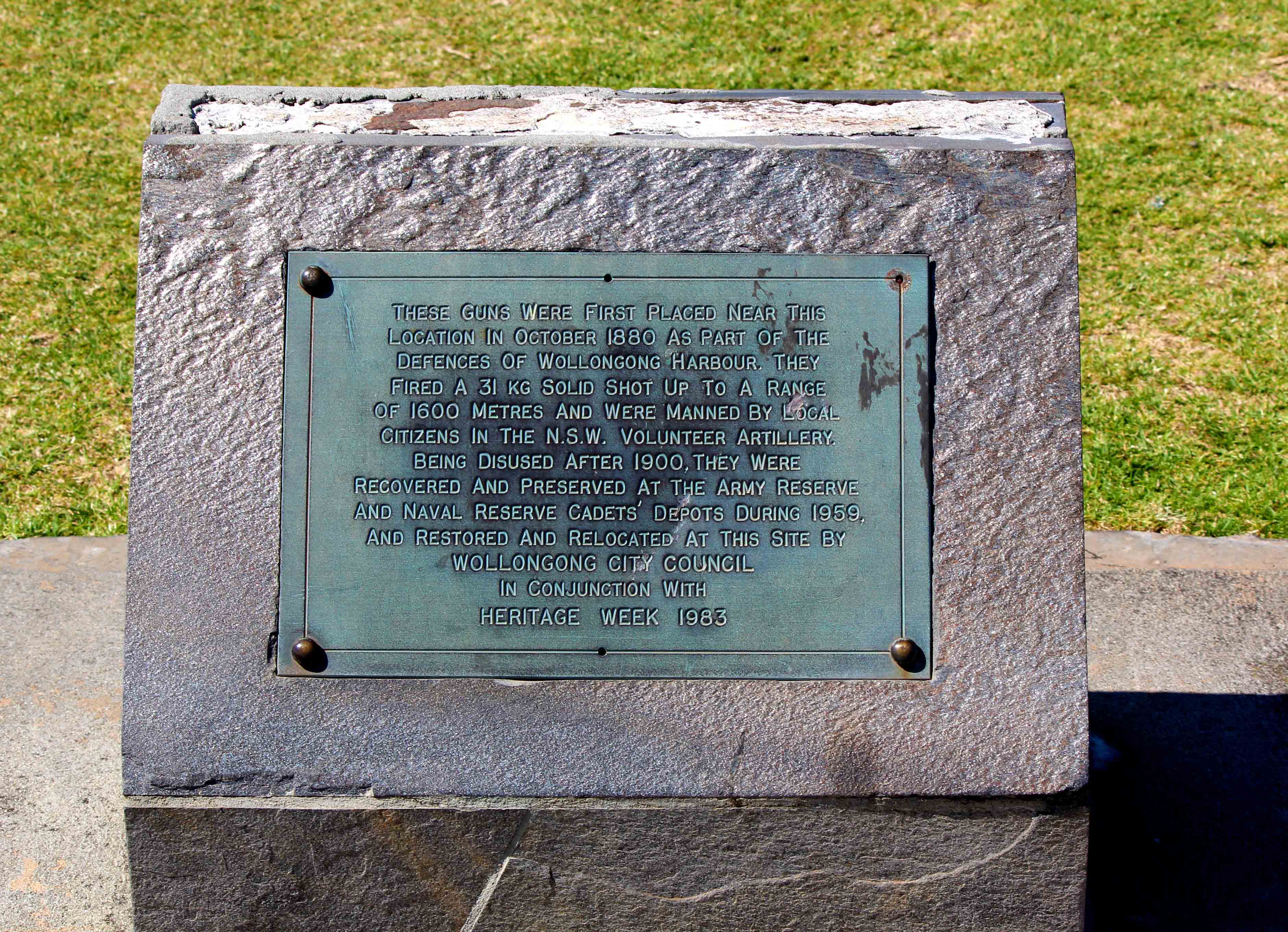 flagstaff hill plaque